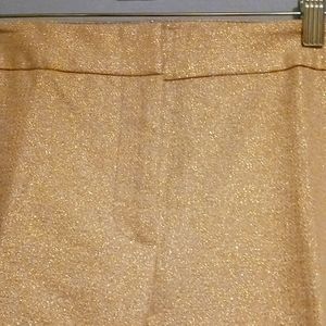 Talbots Size 16 Elegant Pants. Gold with subtle sparkle.